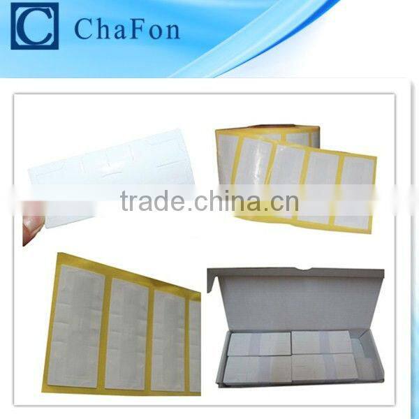 uhf rfid windshield label with self-adhesive function can be stick on the windshield for car management application