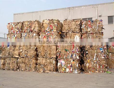 Automatic wastepaper baler/ cardboard baler/ horizontal baler
