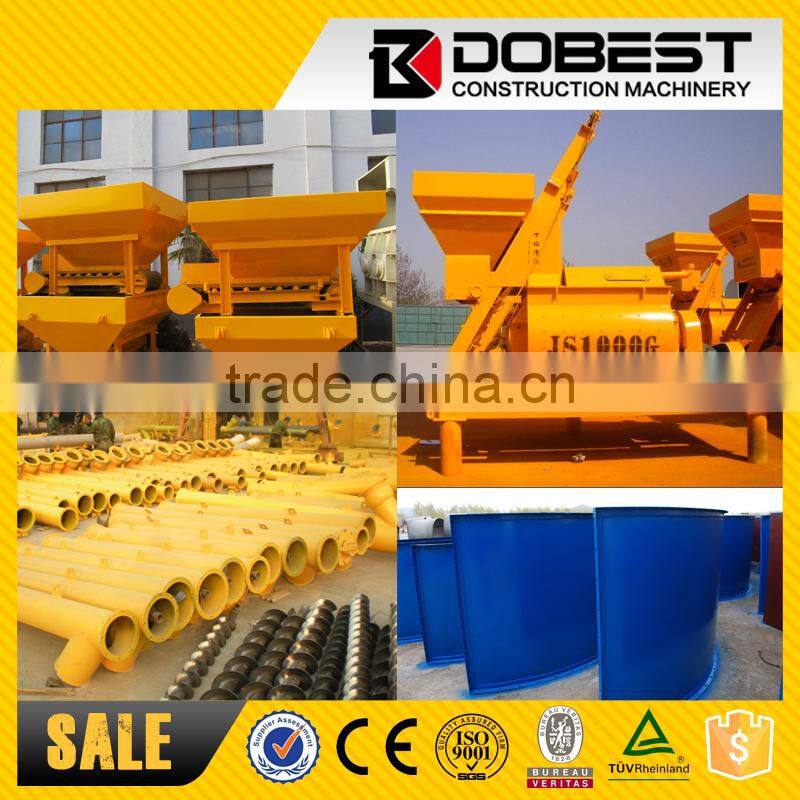 HZS75 Central Mix Concrete Batch Plant 75m3/h