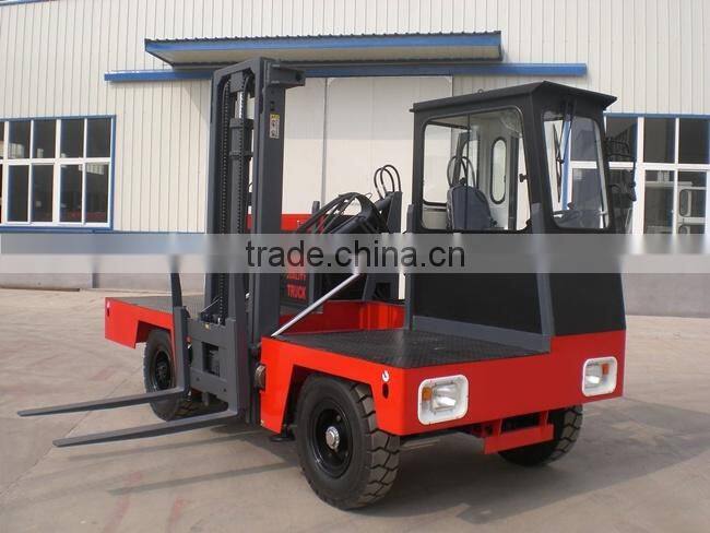 4tons diesel side loader forklift truck
