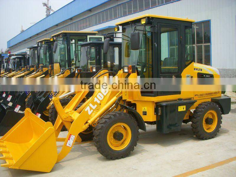 0.8 ton wheel loader ZL10E with CE