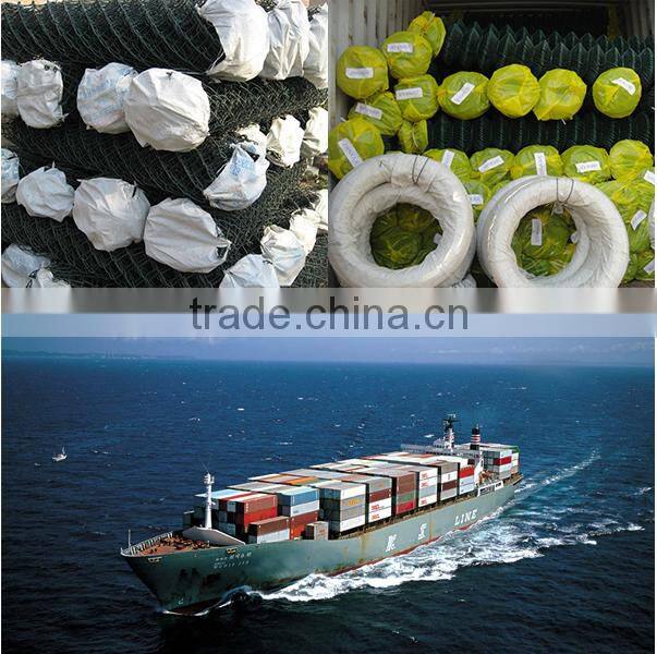 high quality anti-corrosion airport chain link mesh fence panel system