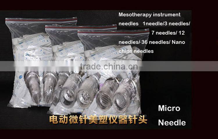 1/3/7/9/12/36/nano/3D needles micro needle derma pen replacement heads needle cartridge with low price
