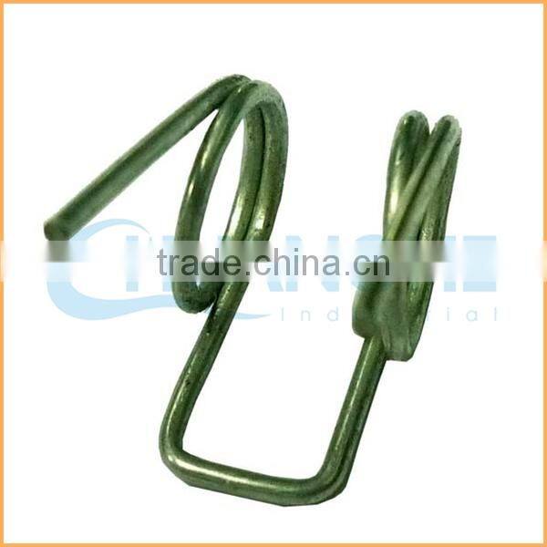 China supplier presion blue painting torsion spring