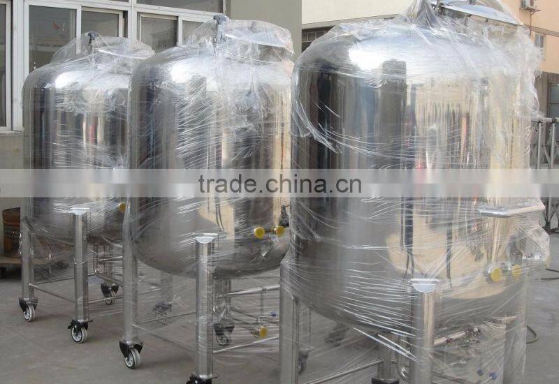 High efficient stainless steel commercial beer tank