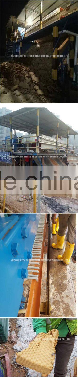 800 Hydraulic Clamping Plate-frame tower press filter