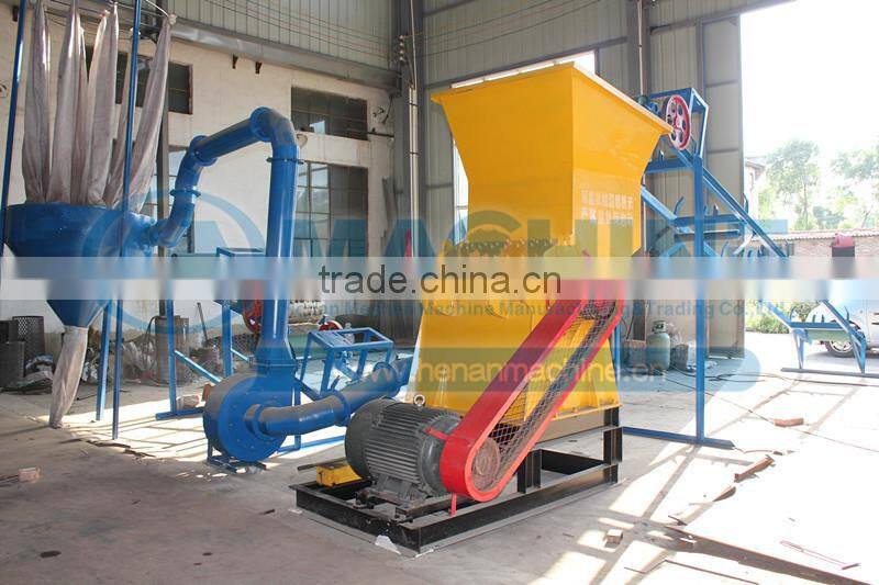 metal can crusher recycling machine