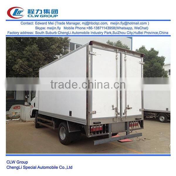 FAW 4*2 type 4m~5m reefer freezer cold box truck