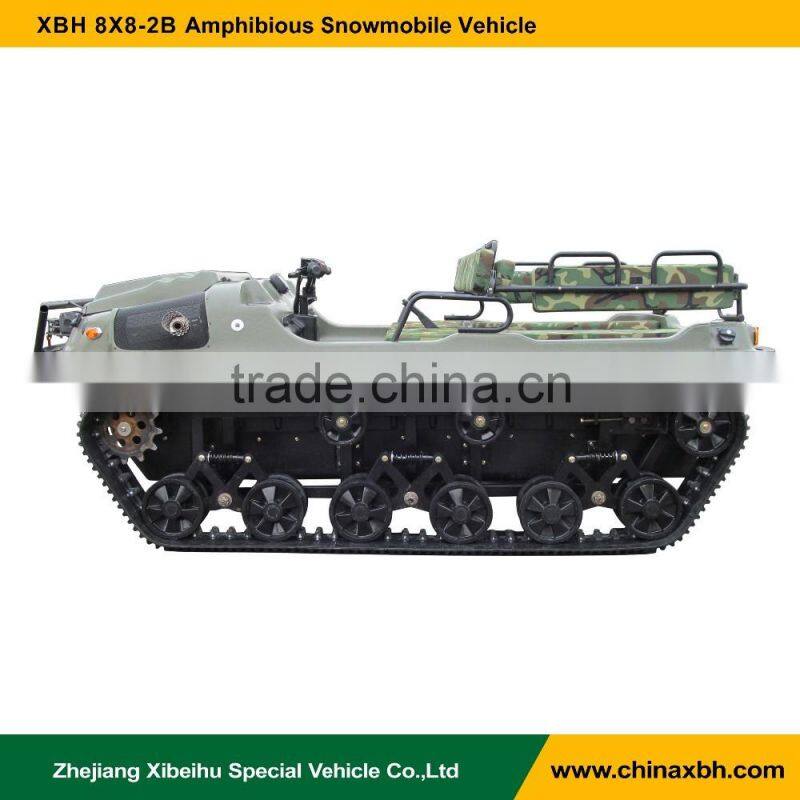 8X8-2B snowmobile Amphibious vehicle desert vehicle gasoline track drive ATV