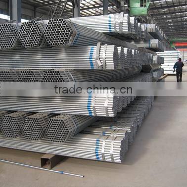 large out diameter 140mm and 1.0mm WT pre gi round tubing