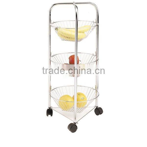 2015 New Produce Kitchen Utensils Metal Display Shelf