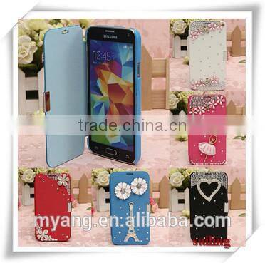 Wholesale Luxury Zippered Leather Wallet Flip Case For Apple iphone 6 With Corsair, eather Wallet Flip Case For iphone 6
