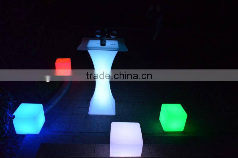 Multi Color Change party,bar,hotel,restaurant,ktv decorative led table