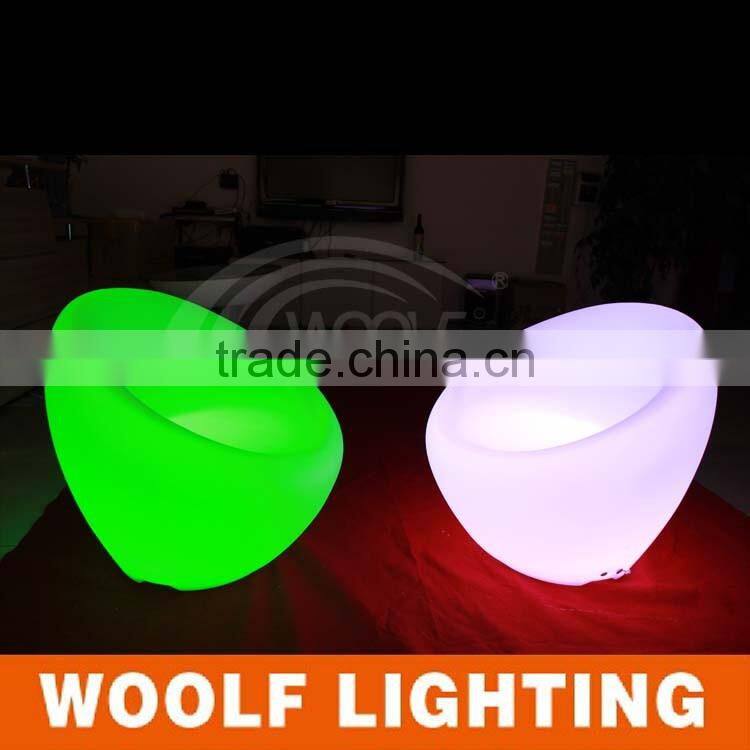 Modern Appearance General Used Color Changing LED Light Up Seat