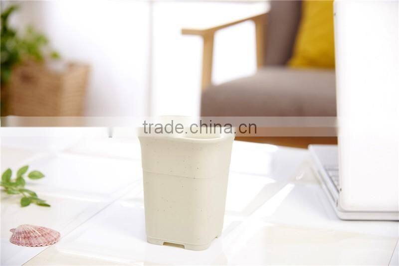 Plastic Tall Fleshiness Square Flower Pot