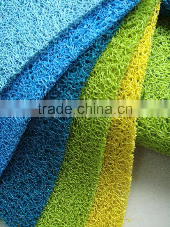 pvc coil mat pvc loop mat