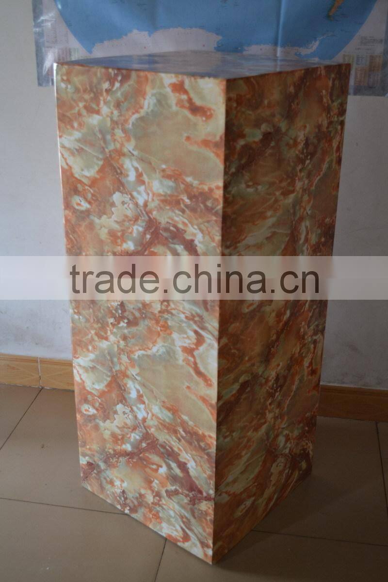 Marbleize Decoration Square column lamp / LED Square column Floor Lamp /LED Square table