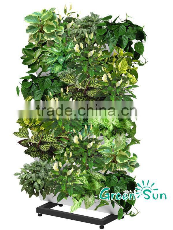 vertical garden green wall module artificial hanging wall for plants/Living Wall Planter INDOOR/OUTDOOR USE w/Reservoir