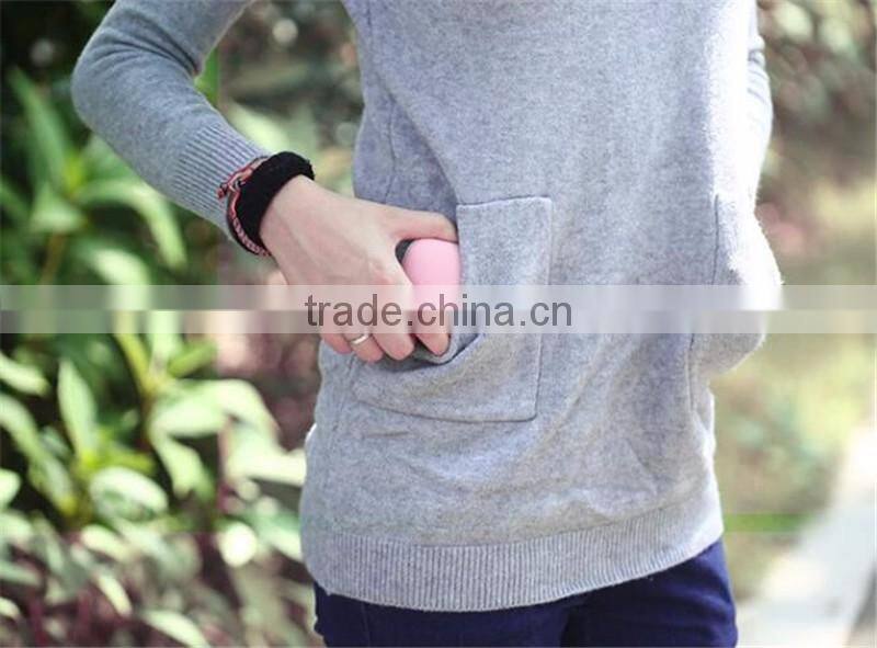 Creative carat USB charging mobile power Mini double sided fever Convenient hand warmer Multifunctional hand warmer