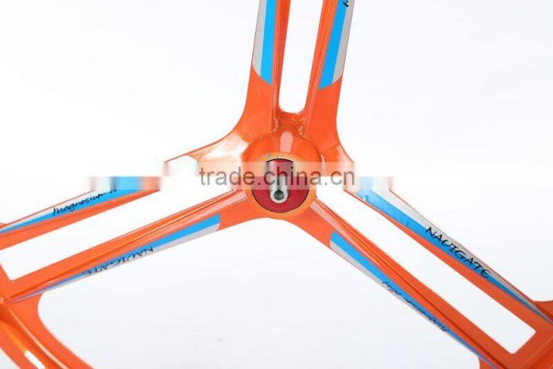 20 inch lightest strongest magnesium alloy bike wheel /fixed gear type hub bike wheel