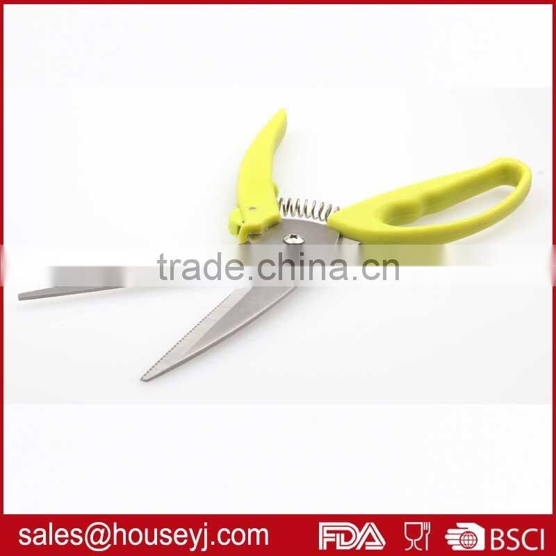 Chicken bone scissors kitchen scissors with PP handle