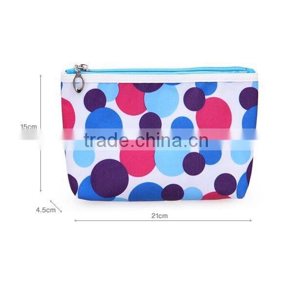 Portable low price fashion makeup bag