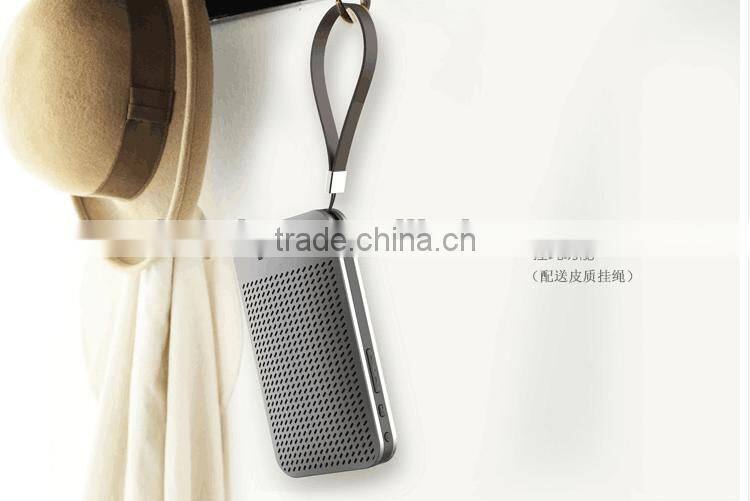 Multi-function mobile power Portable Speaker Super-thin safe polymer batteries Bluetooth stereo mini charging treasure Speaker