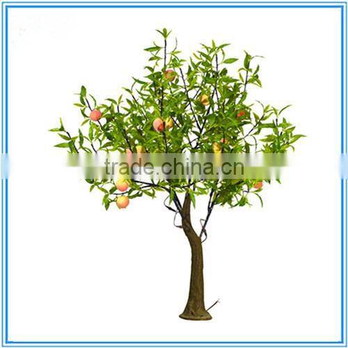 Artificial led peach tree,led decorative trees,artificial trees with led lights