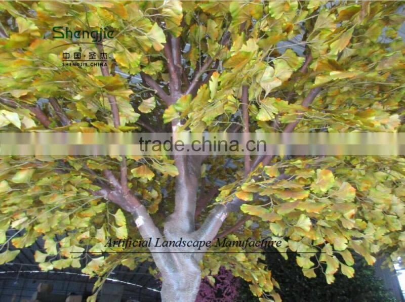 artificial gingko tree for decoration,fake gingko tree