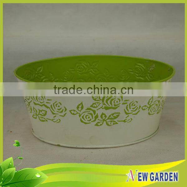 Beautiful metal planter / fancy flowers pot in various size and shape