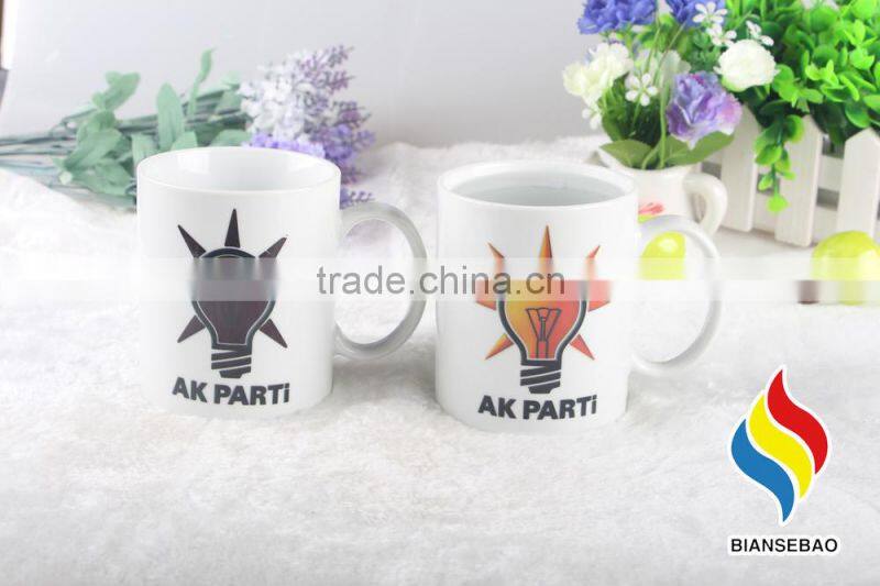 Change Color Cermic Cup Christmas Gifts