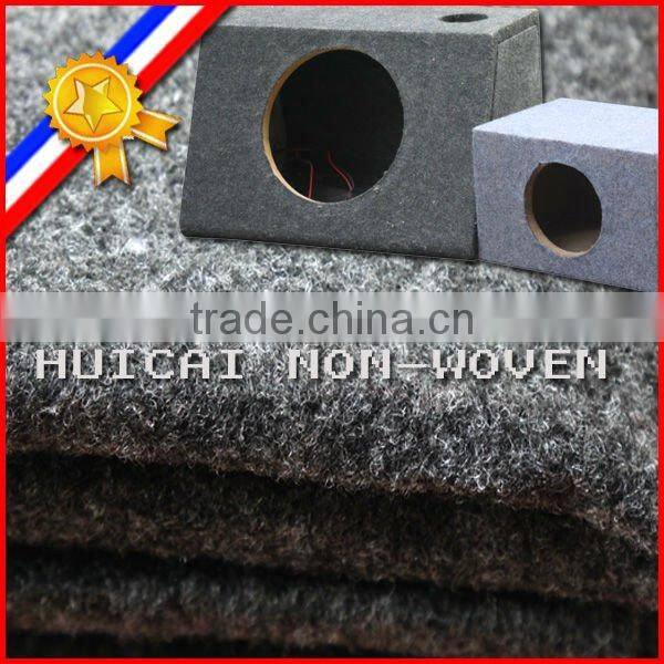 polyester punched non woven felt textiles for sound boxes