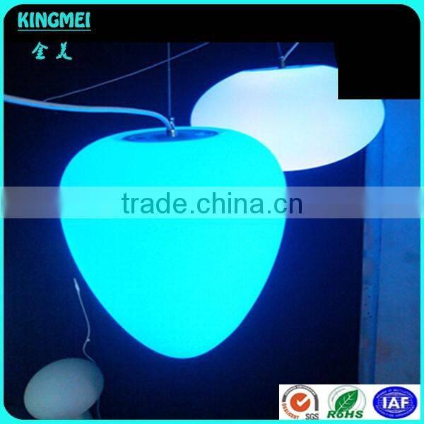 rechargeable Indoor RGB colors changing luxury plastic round led bar table lamp