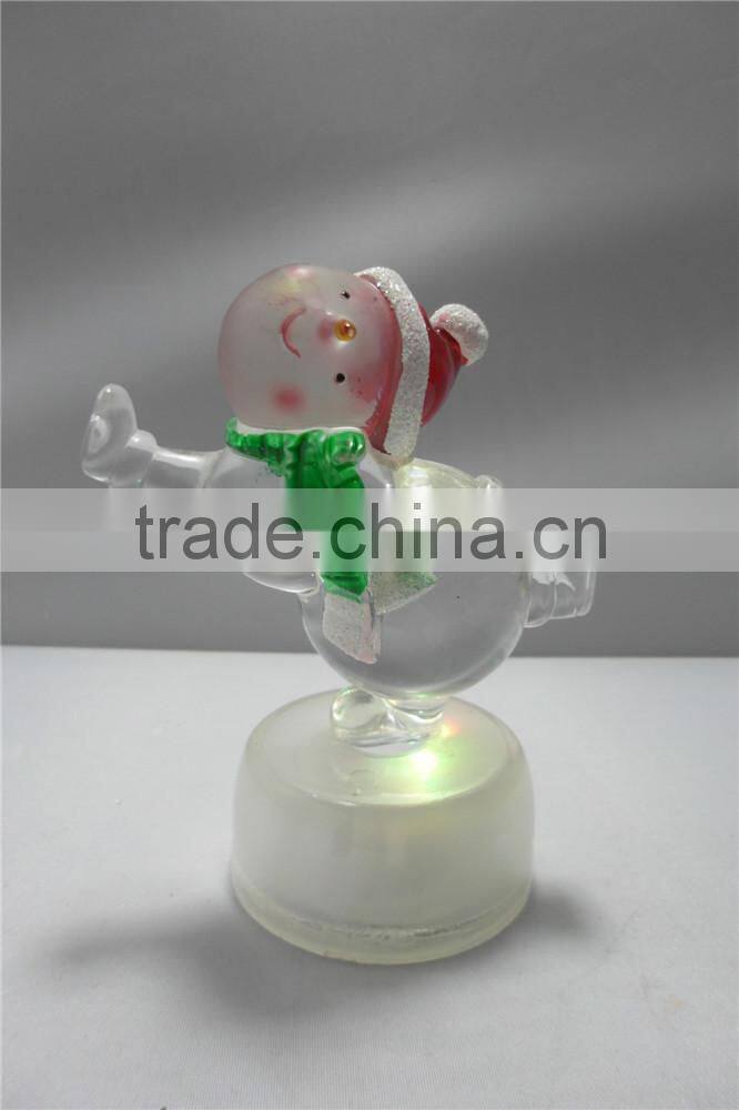 Christmas Decorations Hand crystal Craft snowman kid toys