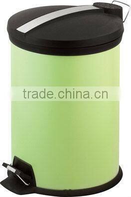 Bathroom Trash Bin and Toilet Brush Holder Set