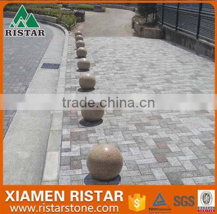 Cheap granite parking stone balls DIS-P011