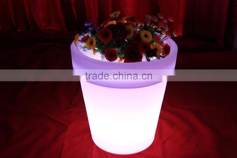 modern led bar furniture, led fruit pot, rechargeable led ice bucket