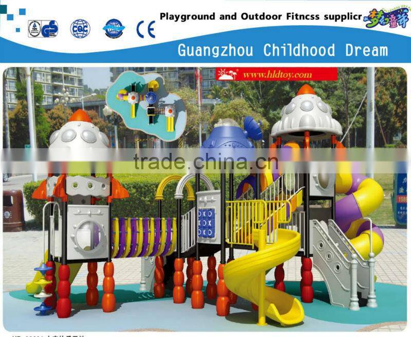 (HB-08601) KIDS FUN LAND ,EXCELLENT QUALITY KIDS ZONE PLASTIC OUTDOOR PLAYGROUND FOR KIDS