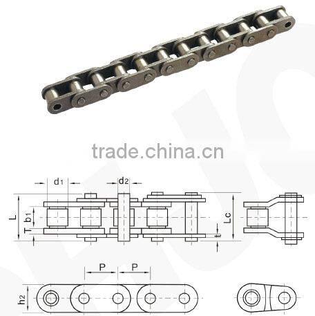 simplex Short pitch straight side plate roller chains (A series)