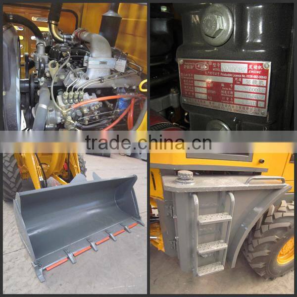 ZL20F 2ton mini wheel loader made in China
