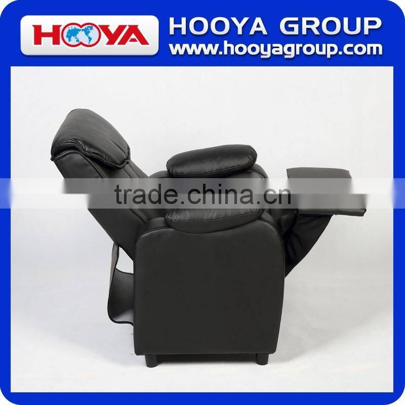 Kids Sofa- black/blue/pink/red, W64*D61-98* H60-70cm,pu+sponge+crude wood