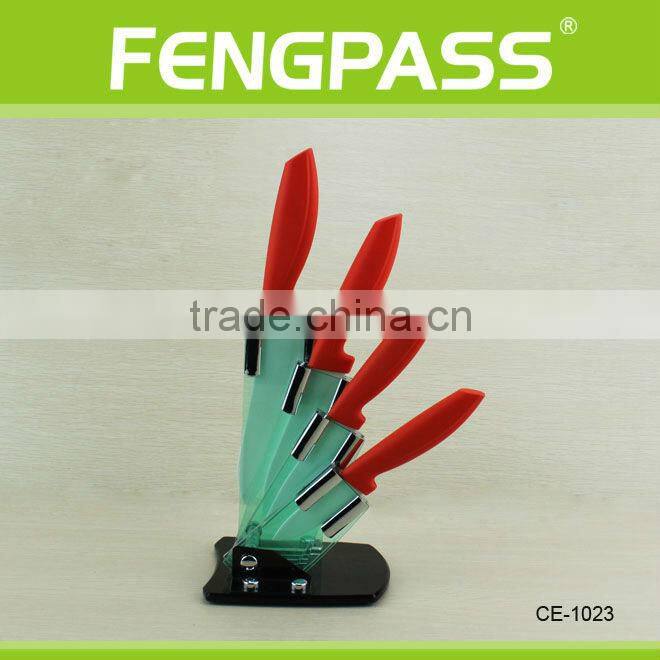 LFGB Standard Kitchen Ceramic Knife Set(4-5-20)