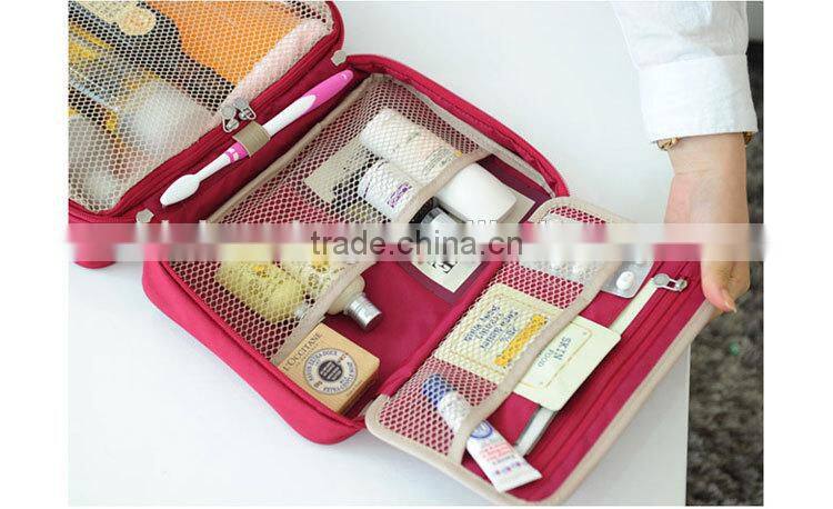 Factory hanging makeup bag and travel toilet cosmatic bag