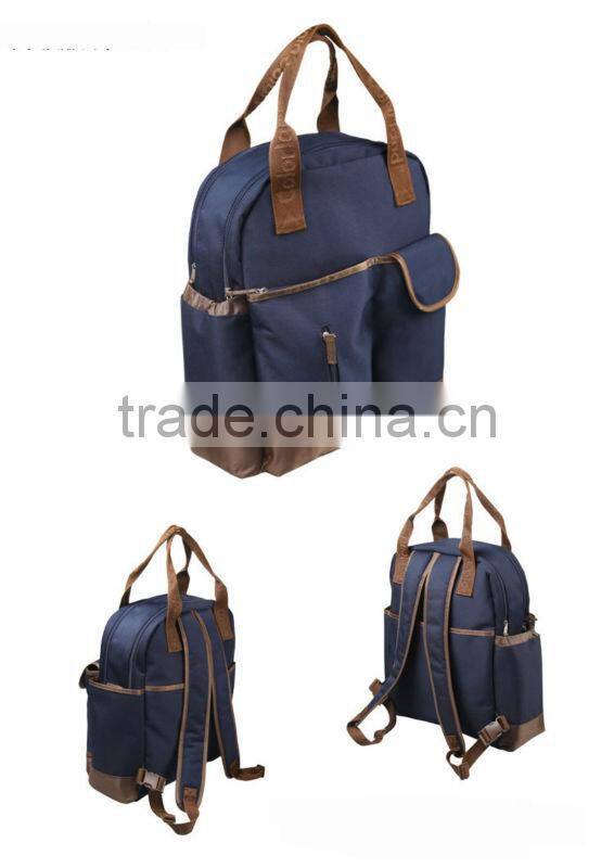 Large Capacity Pink Diaper Backpack