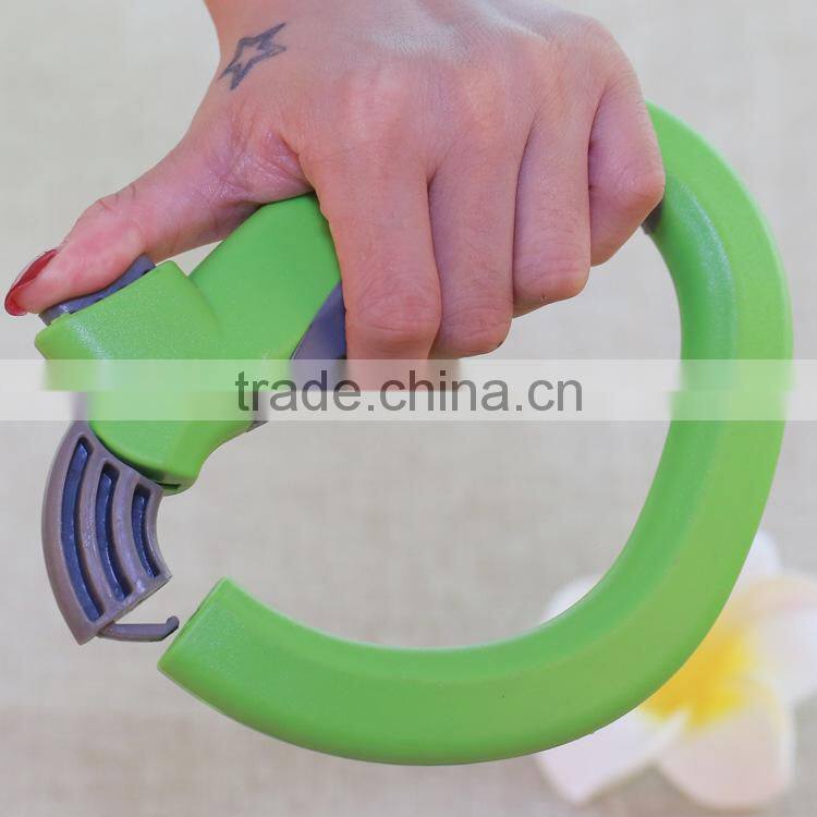 3 in 1 shopping handle/abs 3 in 1 bag carrier/ one trip grip