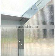 6x6ft strong anodized aluminum greenhouse