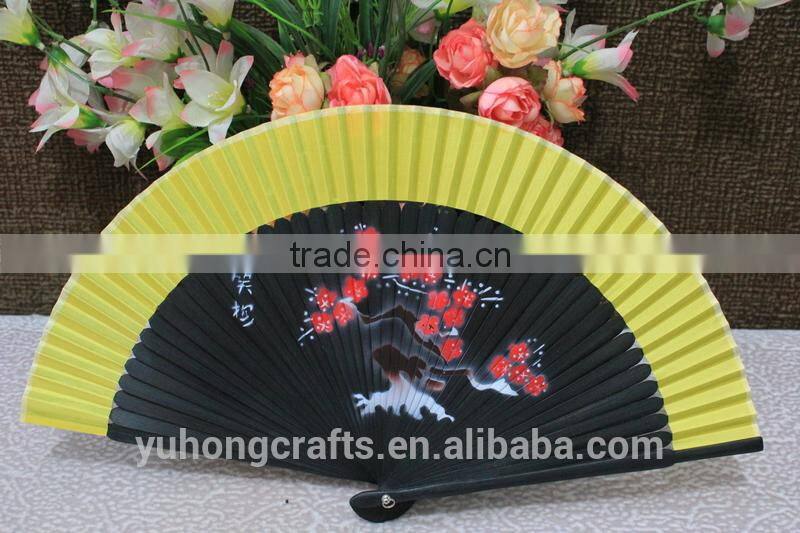 Chinese personalized bamboo crafts fan