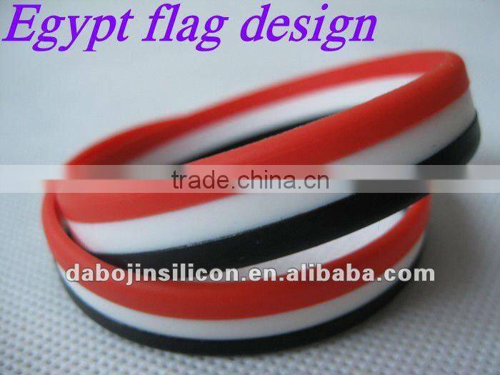 Nigeria flag wristbands