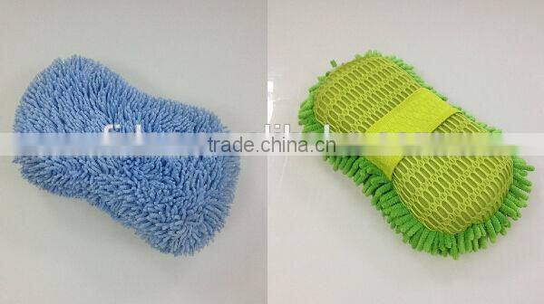 Cheap Small Kitchen Cleaning sponge Household care Car care Microfiber Sponge Pad