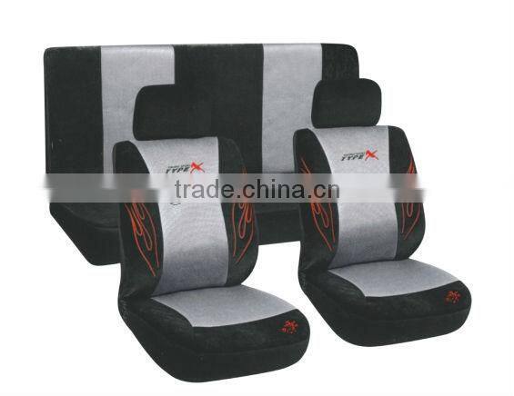Velvet with Sandwich Mesh Car Seat Covers